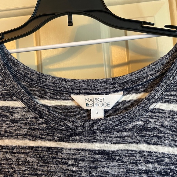 MARKET & SPRUCE Juuna Hi Lo Knit Top - Size Large - Picture 2 of 3